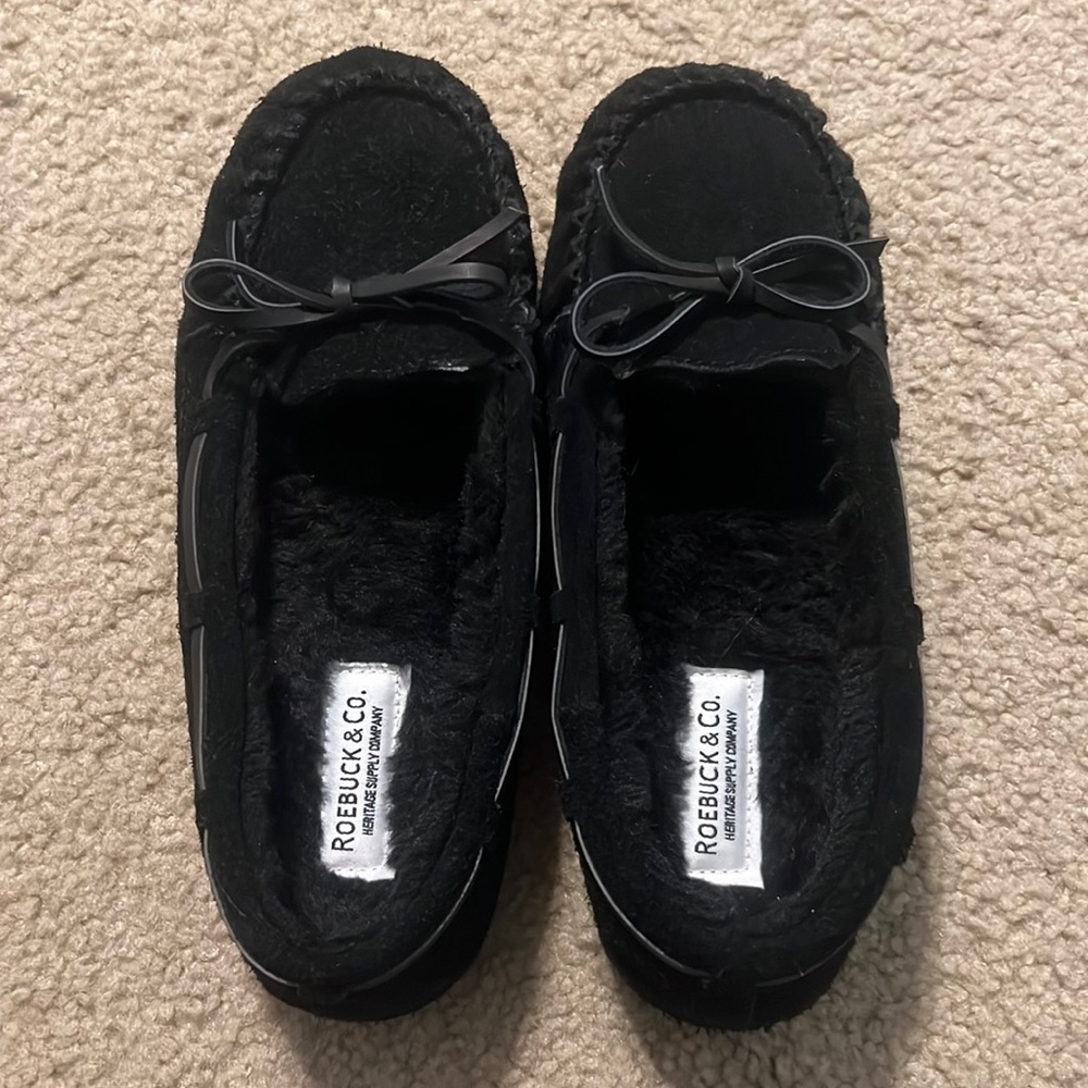 Black Slippers